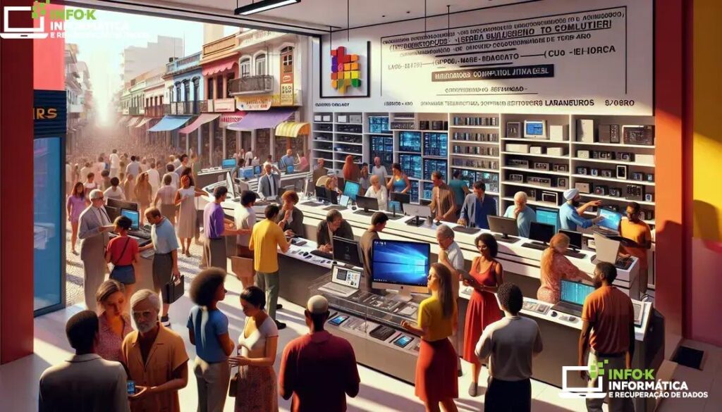 Finding a Computer Store in Laranjeiras for Software Installation